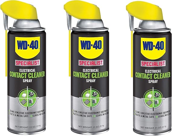 Specialist Electrical Contact Cleaner Spray, Electronic and Electrical Equipment Cleaner, 11 oz, 300554-E