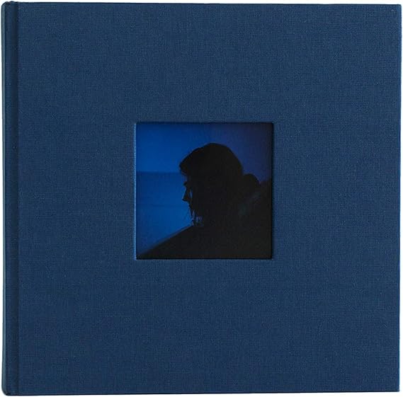 Kolo Hudson 2up Photo Album, Holds 200 4x6 Photos, Ideal for Wedding and Baby Books, Navy