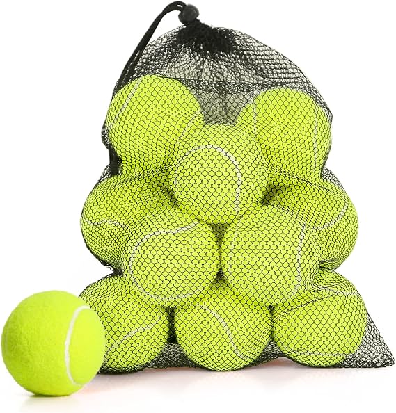 Tennis Balls, High Bounce for Practice and Dog Play