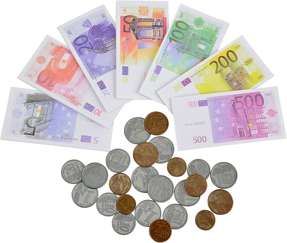 Simba 104528647 - Euro-Spielgeld