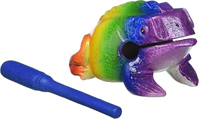 GABUR Wooden Frog RAINBOW5
