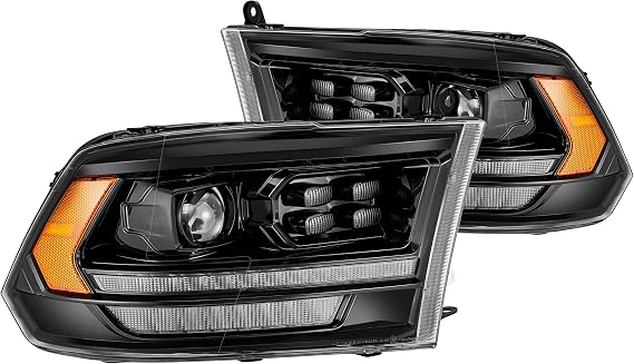09-18 Ram 1500/2500/3500 Hd Pro 20 Series Led Projector Headlightsconverter Req