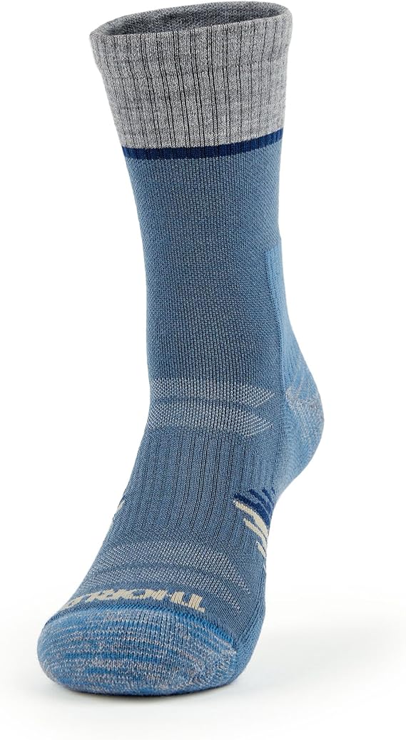 Thorlos Unisex Stripe Light Cushion Hiking Mid Crew