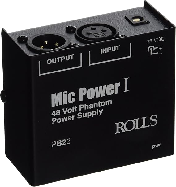 rolls PB23 1 Channel Phantom Power Adapter