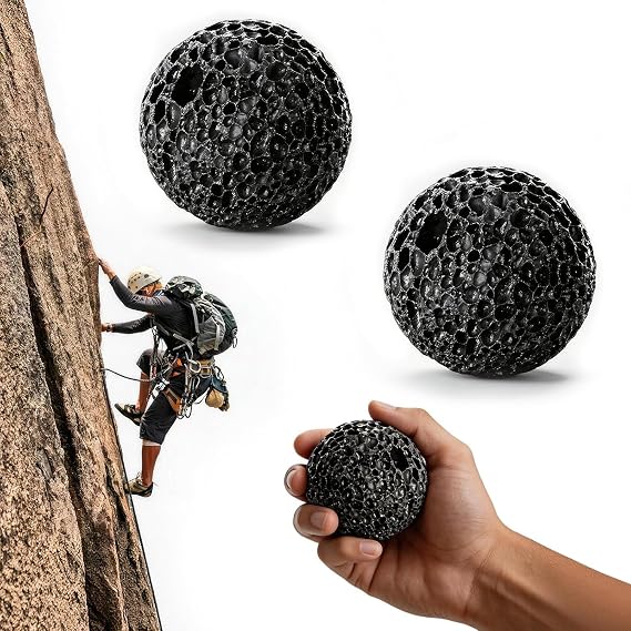 Callus Ball Moon, Hand Strengthener Ball Grip Balls for Hand Strength, Hand Exercise Ball for Arthritis and Gym Training, Weight for Rock Climbing Fitness Office Travel
