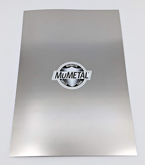 MuMETAL Magnetic Shielding Foil .006" Thick 8" x 12" Sheet