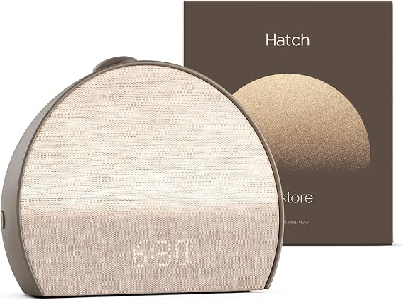 Hatch Restore 3 Sunrise Alarm Clock & Sound Machine, Smart Light (Cocoa)