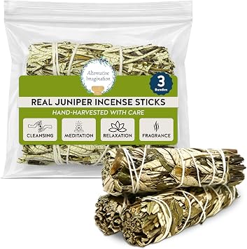 Real Yerba Santa Incense Sticks - Natural Smudge Sticks for Spiritual Cleansing - Pack of 3 Bundles