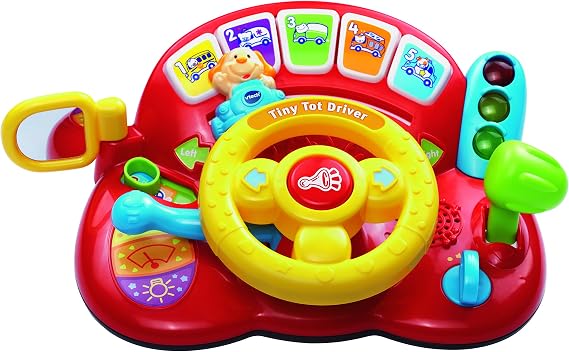 Vtech Baby Tiny Tot Driver, English