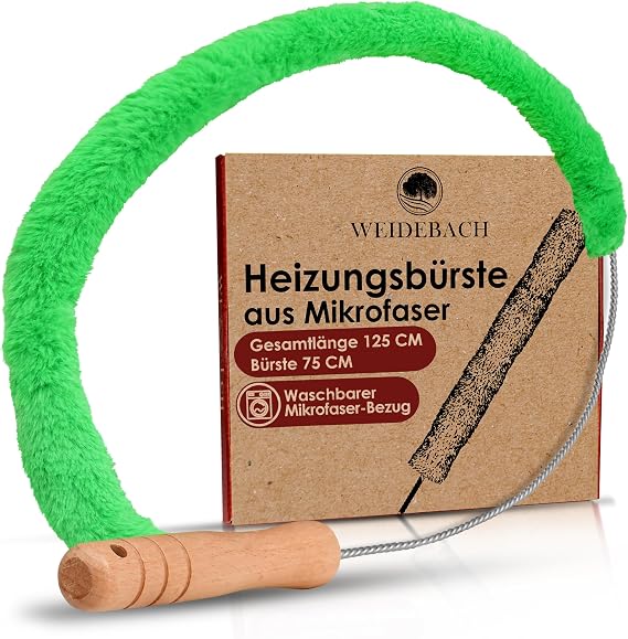 Weidebach Radiator Brush 125 cm Length for Hard to Reach Areas