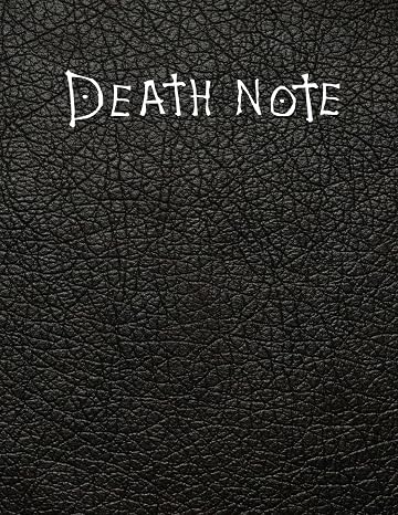 Death Note Notebook with rules: Death Note With Rules - Death Note Notebook inspired from the Death Note movie