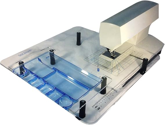 Sewsteady Wish Table - 22-1/2" x 25-1/2" Circle Sewing and Drawer Table