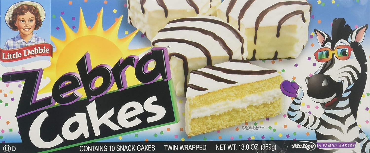 Little Debbie Zebra Cakes 13 Oz