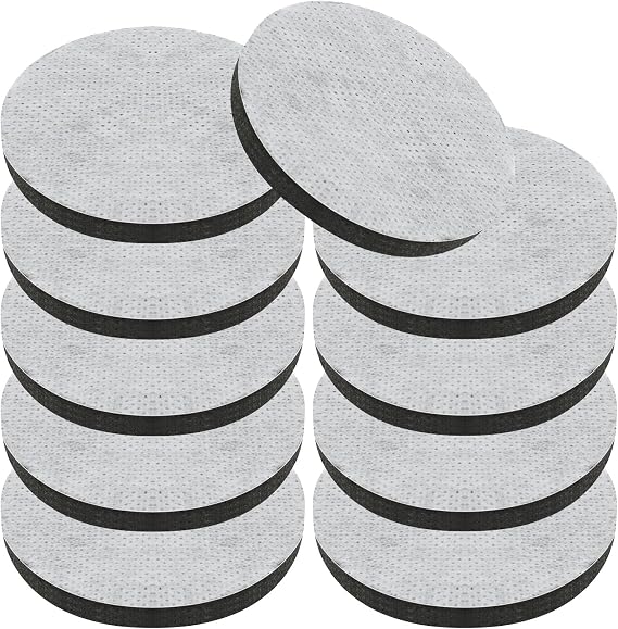 10 Pack Micro Water Filter Discs for Brita Fill and Go Water Filters Bottles Carafes, NSF42 Certified Mini Water Filter Disc Replacement for Reducing Chlorine, Microparticles and Other Impurities