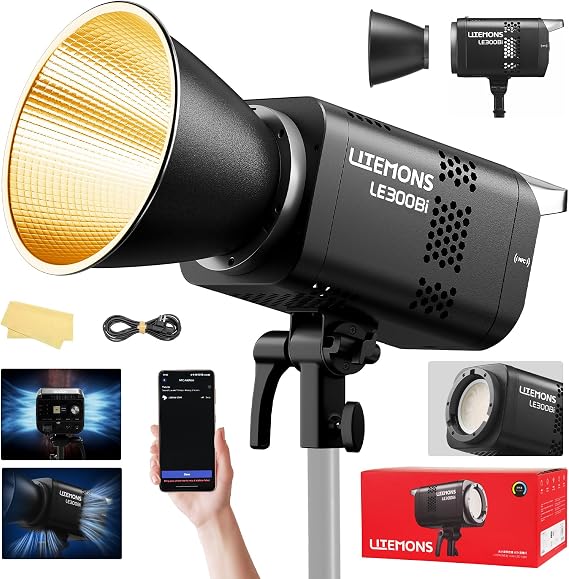 Godox Litemons LE300Bi COB Led Video Light Godox Bowens Mount 315W Bi-Color