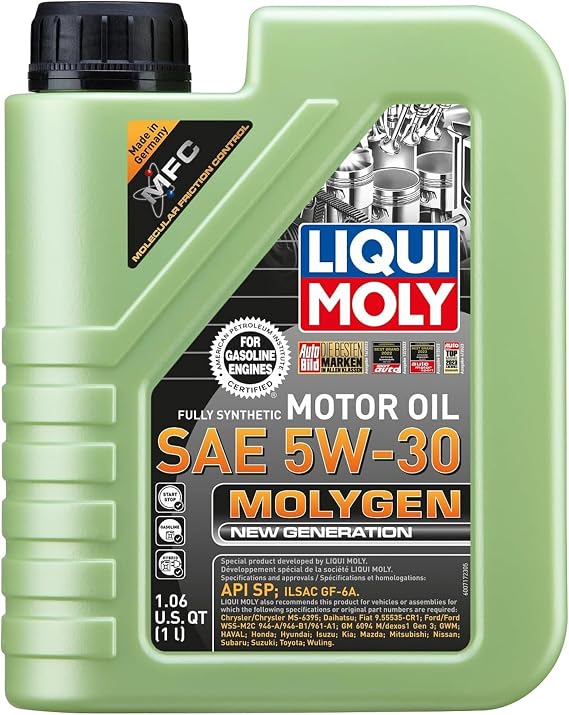 LIQUI MOLY - Pack of 6 - 1L Molygen New Generation Motor Oil 5W30 (20226)