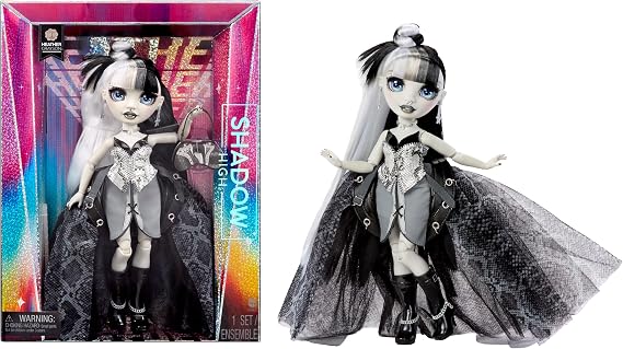 Shadow High Limited Edition Doll, Heather Grayson Black & White Hair 11 Fashion Doll Premium Designer Outfits for Kids 612 & Collectors