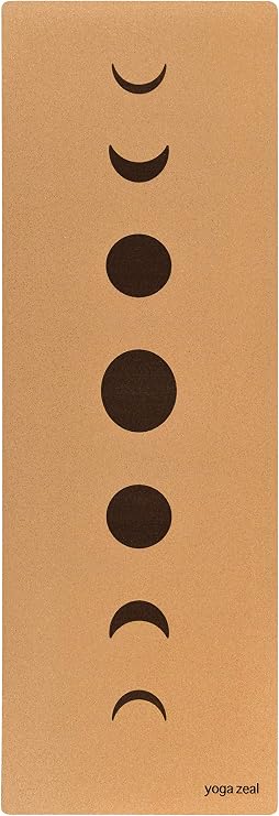 Yoga Mats By Yoga Zeal - Luxuriously Soft, Thick, Non-Slip, Hot Yoga Mat. Eco Printed. Designed to grip better with a sweaty yoga practice!