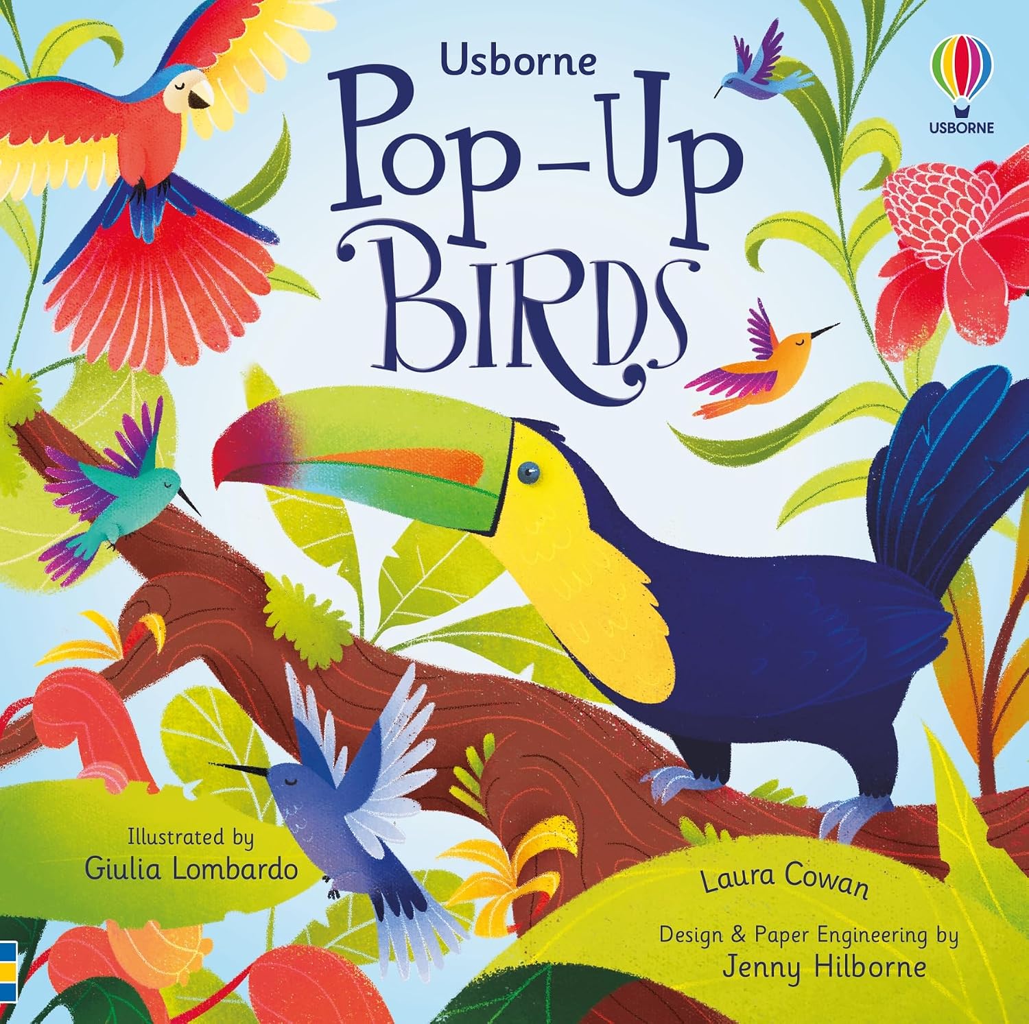 Pop-Up Birds Cardboard Book – May 27, 2021