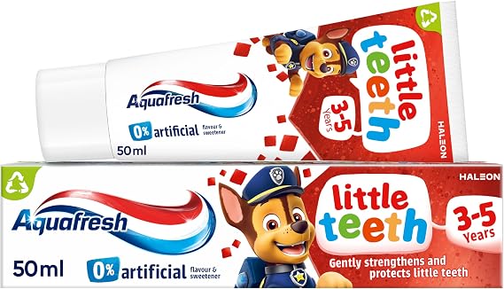 Aquafresh Little Teeth Kids Toothpaste, 3-5 Years, 50 ml