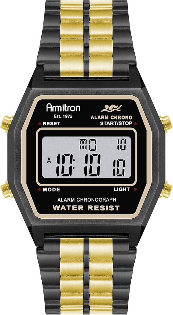 Armitron Sport Retro Digital Chronograph Bracelet Watch, 40/8474