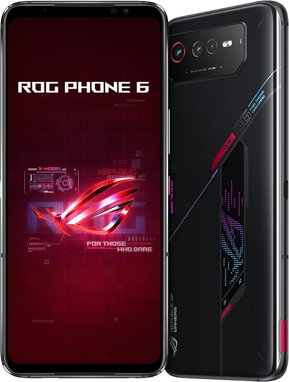 ASUS ROG Phone 6 Phantom Black ROG6-BK16R512/A docomo/au/SoftBank/Y! mobile/ahamo/povo/LINEMO/Rakuten Mobile Lines Compatible 6.78 Wide Final Fantasy BE Phantom War Collaboration Wallpaper