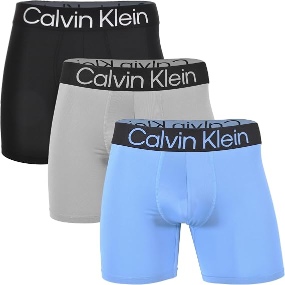 Calvin Klein 3-Pack Microfiber Boxer Briefs