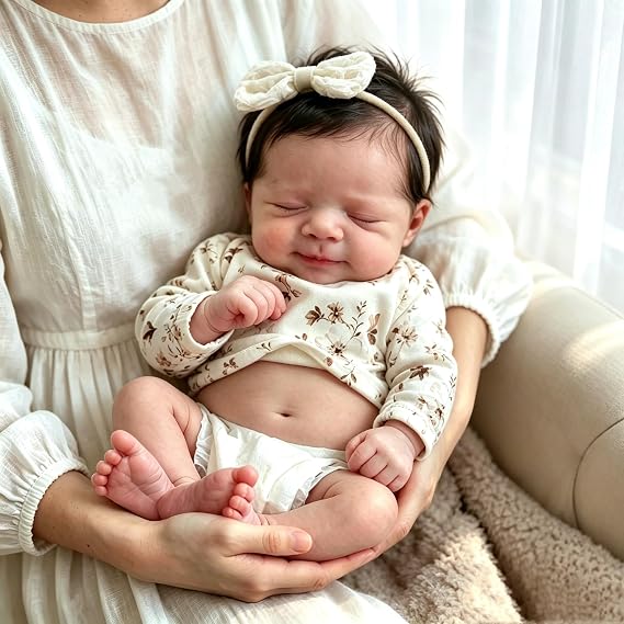 Zero Pam Reborn Baby Dolls Full Body Vinyl Girl 18 in Realistic Baby Doll