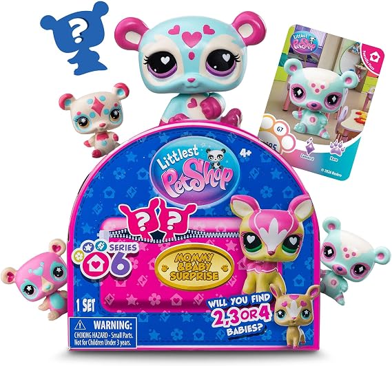 Littlest Pet Shop Mommy & Baby Surprise Pets | Blind Box Assortment