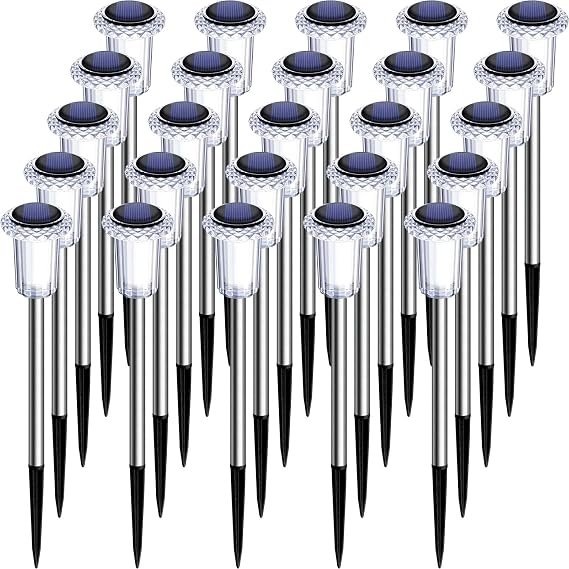 DenicMic Pathway Lights 25 Pack