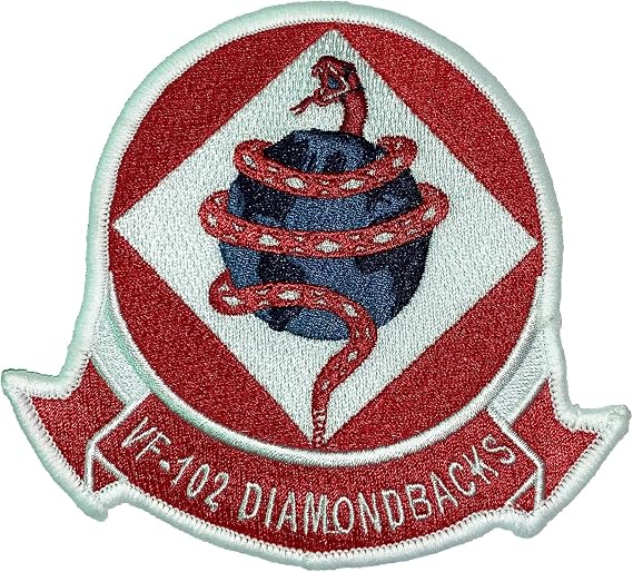 VF-102 Diamondbacks Squadron Patch Sew on