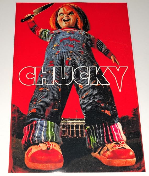 Cleveland Vinyl Child's Play CHUCKY Good Guys Horror Film Poster 19"x13" GIANT Chucky Poster Classic 80's Horror Picture