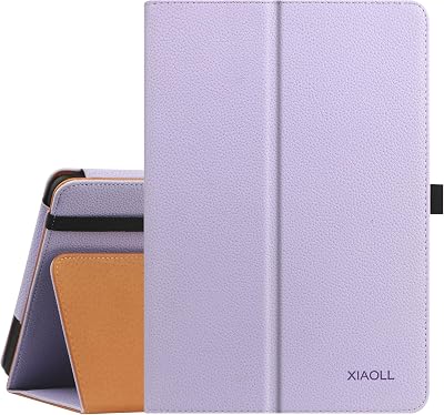Folio Case for All-New Amazon Fire HD 10 and 10 Plus Tablet 13th11th Generation, 20232021 Release 10.1 - Slim Fit Standing Cover with Auto SleepWake, Purple