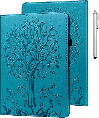 ALILANG Case for Xiaomi Redmi Pad SE 11 inch 2023 Case, PU Leather Card Slot Shockproof Smart Cover for Tablet Redmi Pad SE Case-Blue