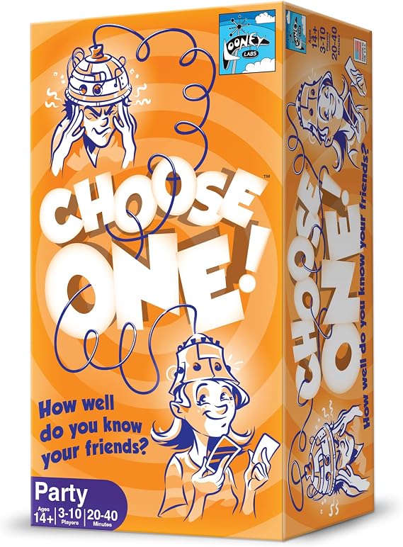 Looney Labs: Choose One Game - Fun Card Game for Kids and Adults