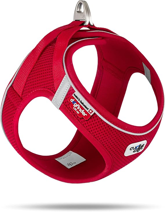 Magnetic Vest Harness Air-Mesh Red L