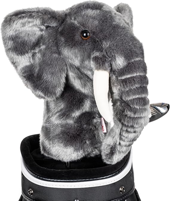 Daphne's Headcovers Elephant Driver Headcover | Premium Driver Headcovers | Funny Golf Club Covers | Stylish Protection for Your Clubs | Men's Golf Gear | Driver Headcover for Men and Women