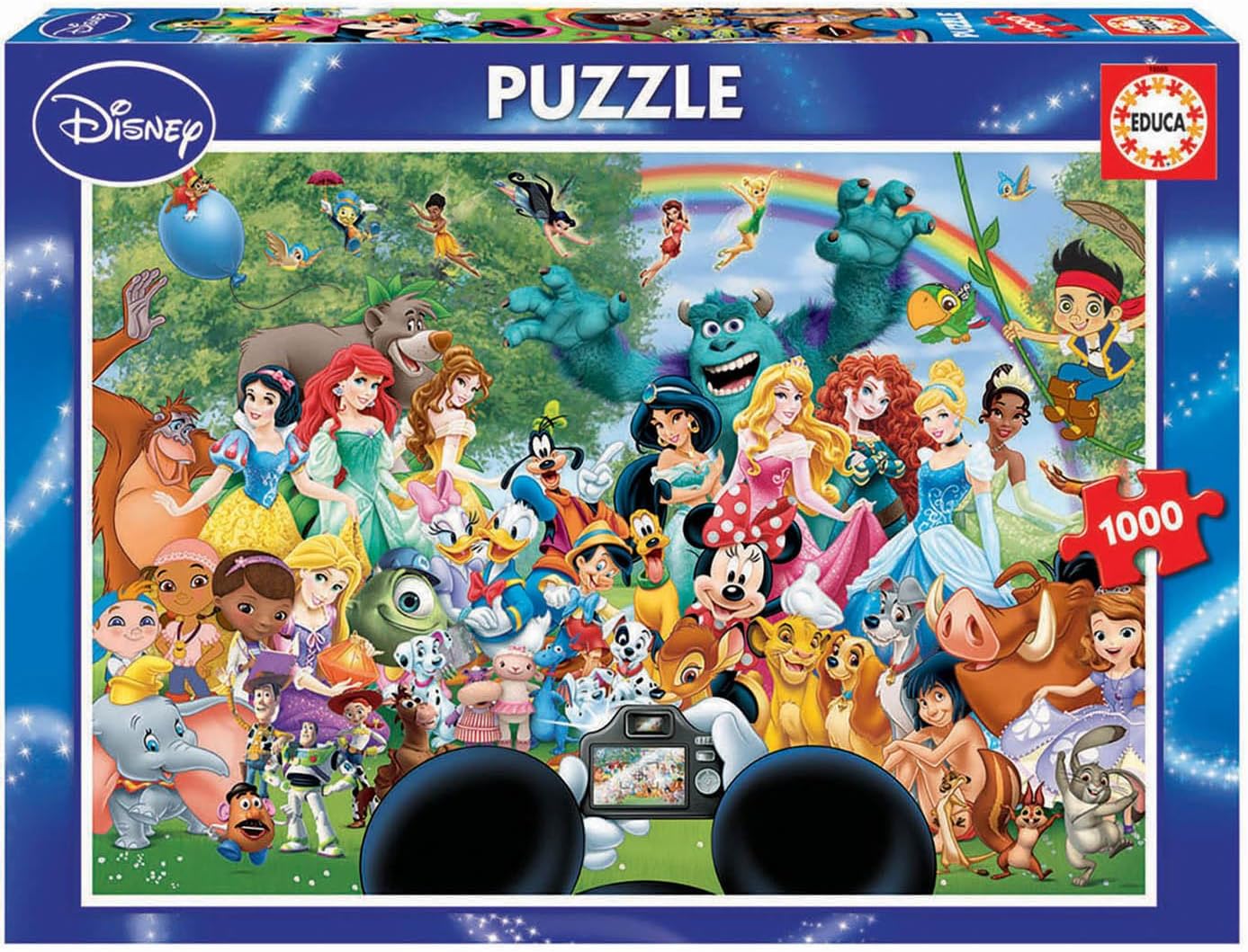 The Marvellous World of Disney - Educa 1000 Piece Jigsaw Puzzle