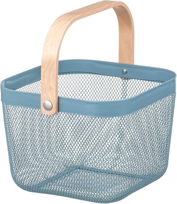 Ikea Risatorp Basket (25x26x18 cm, Blue)