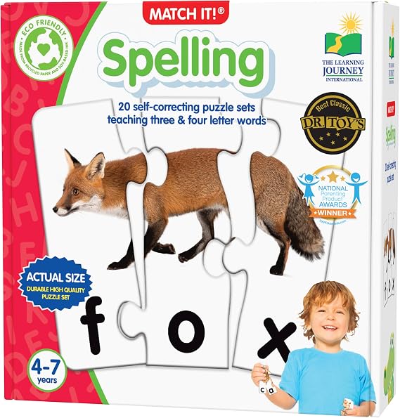 The Learning Journey Match It! Spelling