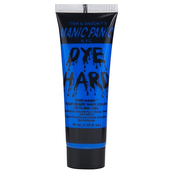 Manic Panic Electric Sky Blue Hair Color Gel, Dye Hard