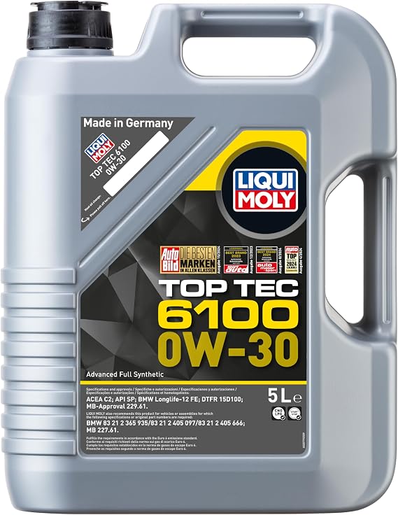 Liqui Moly Top Tec 6100 0W-30 5 l Otomotiv Bakım Ürünü