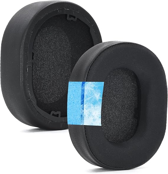 Defean Black Cooling-Gel Earpads for Corsair HS65/HS55 Headphones