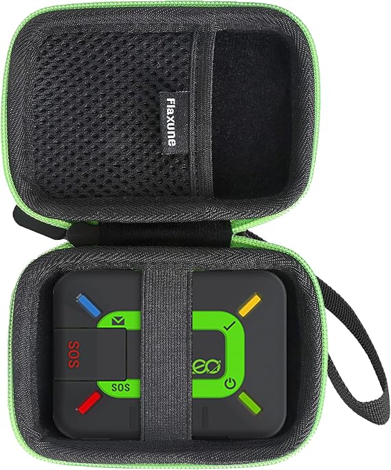 Hard Carrying Travel Case for ZOLEO Satellite Communicator Global SMS Text Messenger (Case Only) - Flaxune