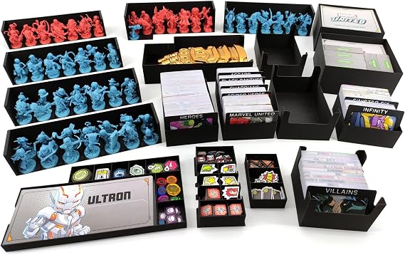 Board Game Insert for Marvel United - Season 1 [Kickstarter Version]