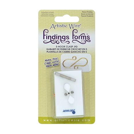 Artistic Wire Findings Forms, S-Hook Jig, 1 pc