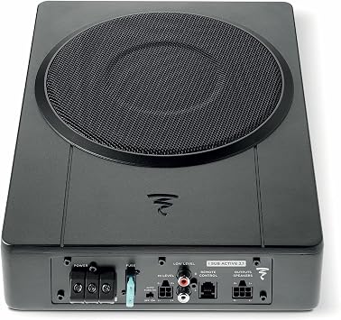 Focal ISUBACTIVE 8 Bomba Underseat Amplified Subwoofer, RMS: 75W - MAX: 150W