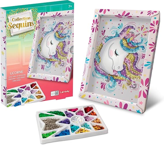 Lansay - Paillettenkunst Einhorn