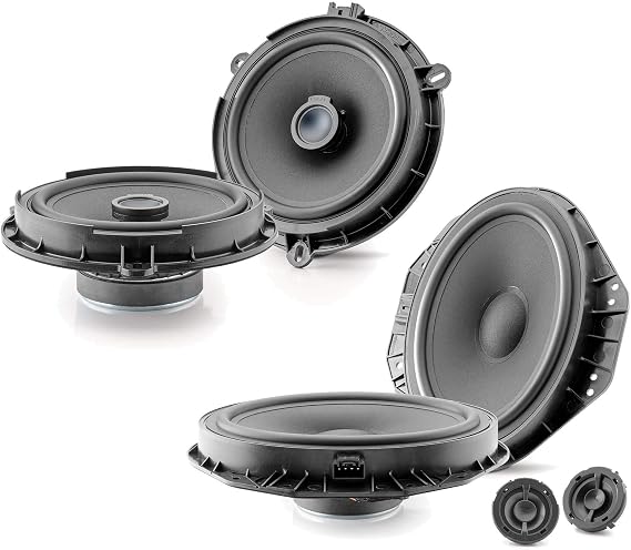 Focal Bundle: 1 Pair of Focal IS690 2-Way 6x9 Component Kit and 1 Pair of Focal IC165 2-Way 6.5 Coaxial Kit