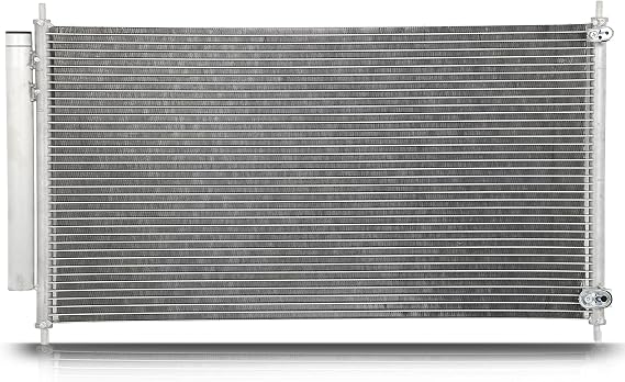 SCITOO Air Conditioning A/C Condenser for 2013-2017 for Honda for Accord 2.4L 3.5L, w/Receiver Drier, Replace# 4165 | Radiator for Mini Passenger Van 4-Door 3.5L, With Transmission Oil Cooler, Automatic Trans.